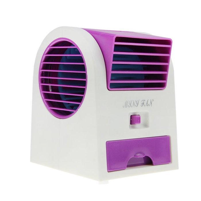 Greenery Portable Office Home Outdoor Travel Use Drawer Style Perfumes Smell Desktop Bladeless Mini Fan Air Conditioner... N20
