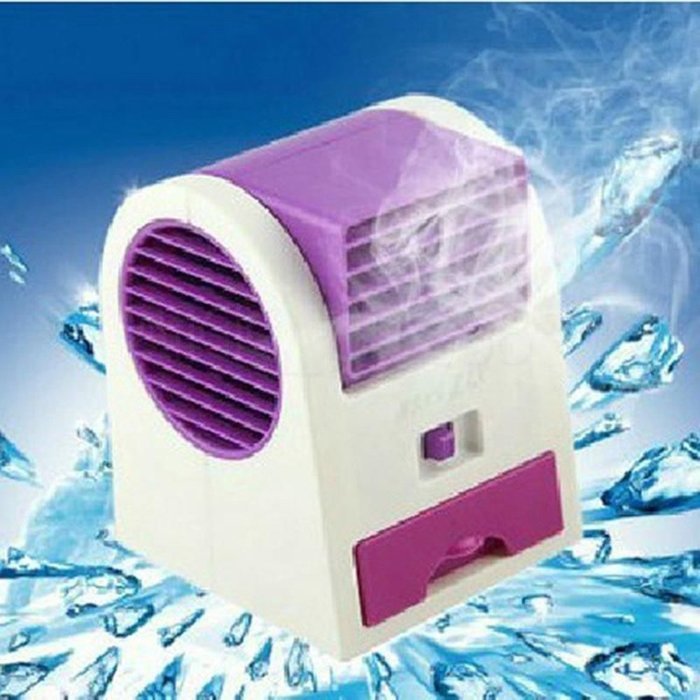 Greenery Portable Office Home Outdoor Travel Use Drawer Style Perfumes Smell Desktop Bladeless Mini Fan Air Conditioner... N21