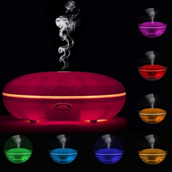 Bamb&uuml;si by Belmint Whisper-Quiet Ultrasonic Essential Oil Diffuser & Cool Mist Humidifier | Features 7-Color LED... N5