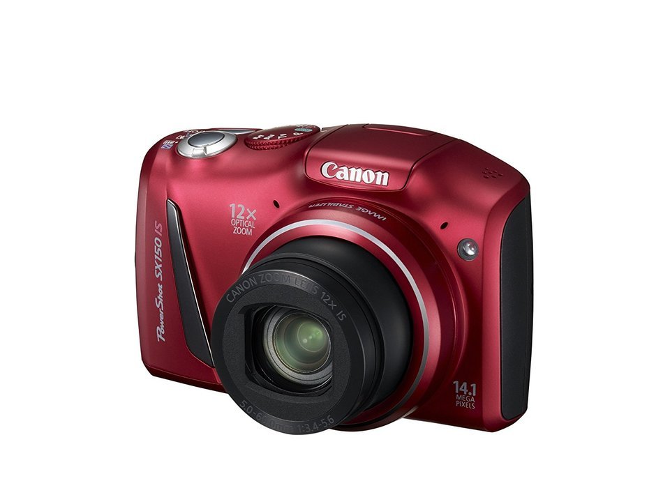 Canon PowerShot SX150 IS 14.1 MP Digital Camera with 12x Wide-Angle Optical Image Stabilized Zoom with 3.0-Inch... N2
