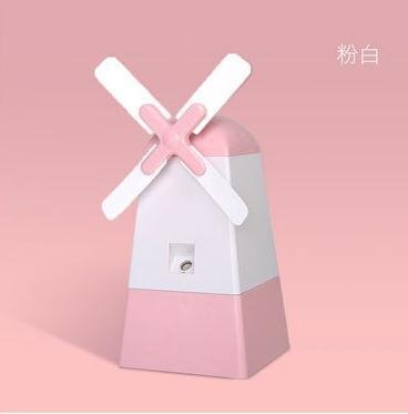 FEI&S The windmill humidifier spray mini charging the humidifier , white ,120110121mm fan