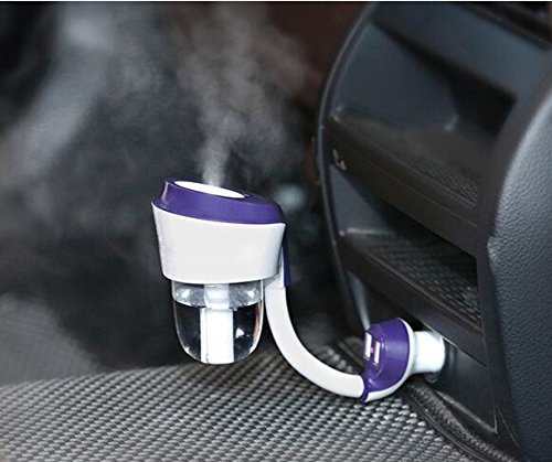 Ban OEC Car Humidifier, Dual USB Charger Port Essential Oil Aroma Diffuser, Portable Ultrasonic Mini Cool Mist... N10