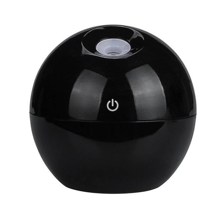 Ecurson LED Touch Wood Aroma Ultrasonic Humidifier USB Essential Oil Diffuser Cute Round Home Office Air Purifier... N7