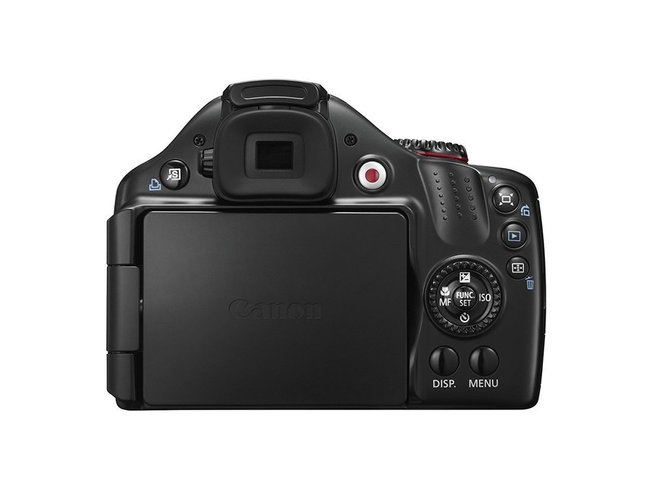 Canon SX40 HS 12.1MP Digital Camera with 35x Wide Angle Optical Image Stabilized Zoom and 2.7-Inch Vari-Angle... N4