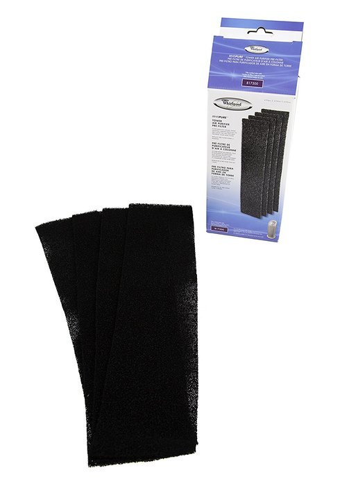 Whirlpool Large Pre Filter Tower Air Purifier, 817500, 4 Pack N2