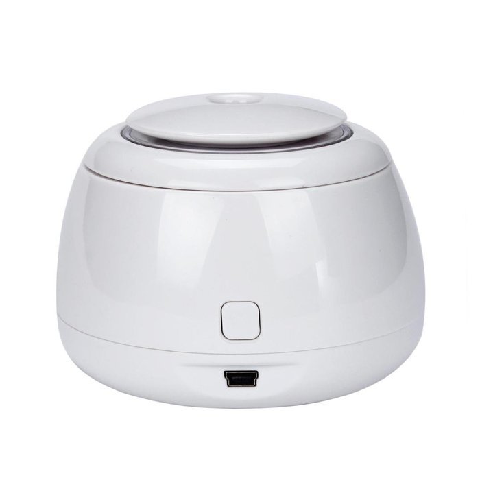 Alonea Home Mini Ultrasonic Aroma LED USB Humidifier Air Diffuser Purifier Atomizer (White) N6