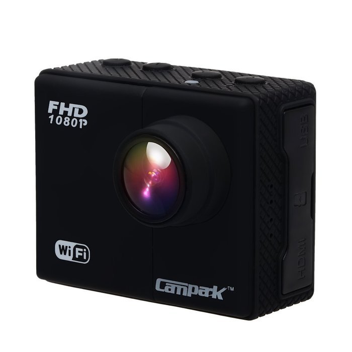 Campark&reg; 1080p 60fps Wifi Extreme Sports Action Camera Waterproof,16MP,1296P,Ambarella A7l,50m Underwater,RF Wrist...