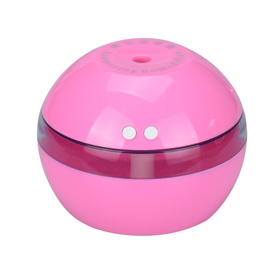 Rukiwa Air Spray Water Dispenser Diffuser Ultrasonic Beauty Moisturizing Humidifier (Pink) N15