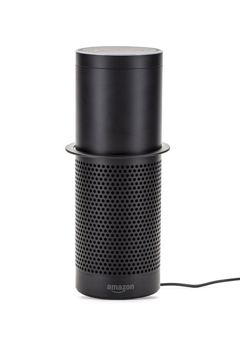 Sturdy Black Wall Mount for Amazon Echo, UE Boom and Other Models - Protect and Stabilize Alexa &ndash; Designed to...