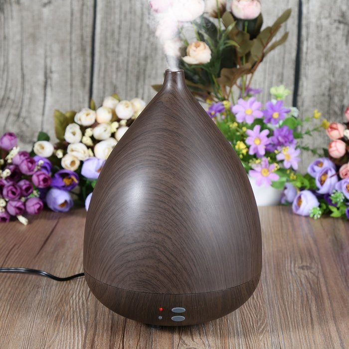 Aphse&reg; Essential Oil Diffuser Wood Grain 300ML Cool Mist Ultrasonic Humidifier Aromatherapy Personal Diffusion... N5