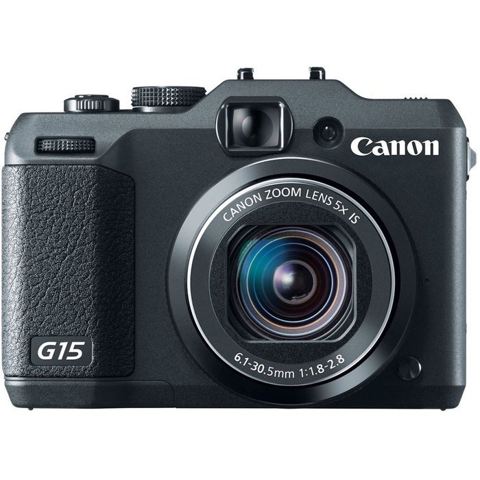 Canon PowerShot G15 12MP Digital Camera with 3-Inch LCD (Black) (OLD MODEL) N2