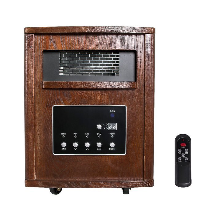 Bestmart INC 1500W 4 Infrarde FireplaceTube Heater With Remove Control N3