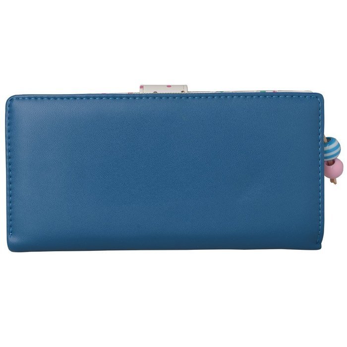 Spritech(TM) Women Girl PU Leather Clutch Wallet Credit Card Holder Zip Phone Handbag N17