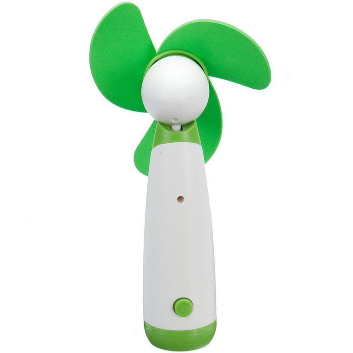 KINGSO Portable Personal Handheld Battery Operated Blower Cooler Mini Fan Green N7