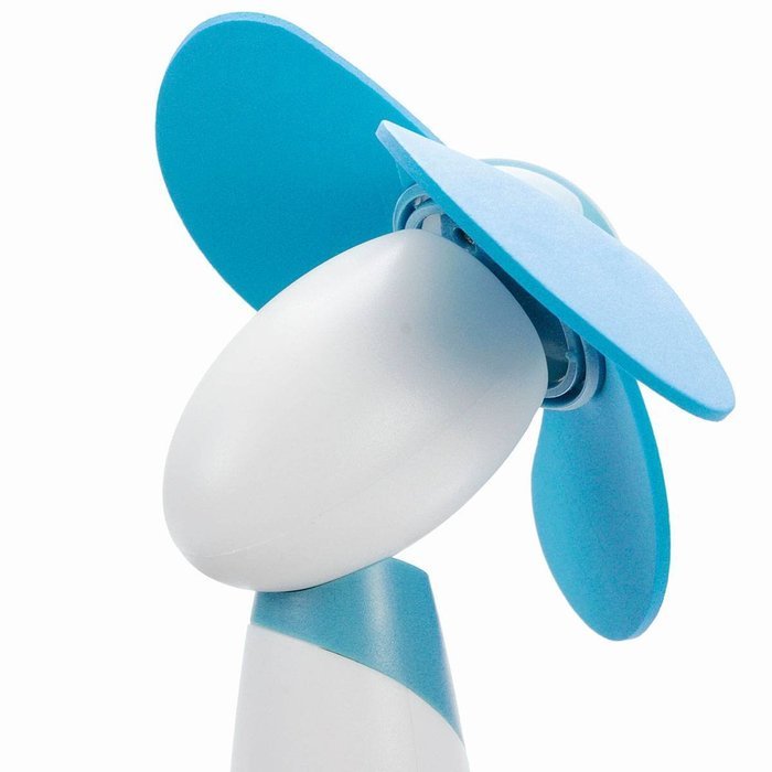 KINGSO Portable Personal Handheld Battery Operated Blower Cooler Mini Fan Green N10