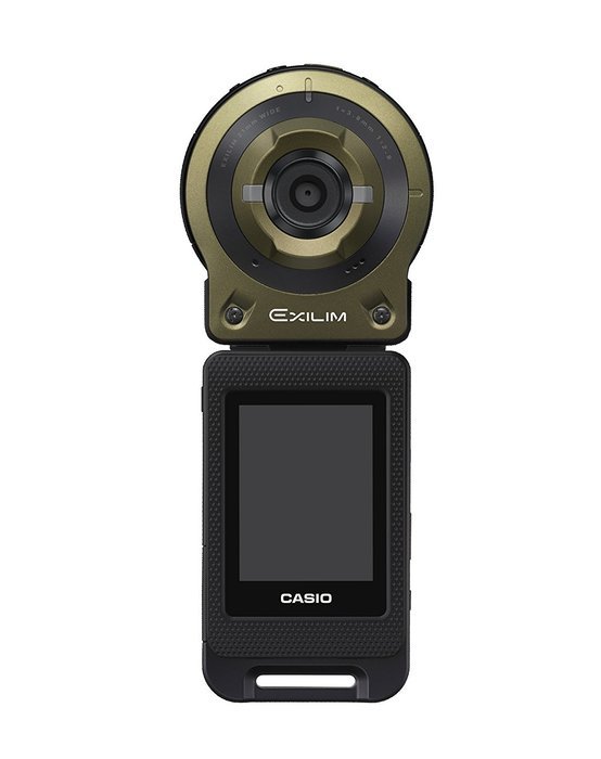 Casio Digital Camera Exilim 14.1m Pixel Camera Unit / Controller Separation Freestyle Camera Green Ex-fr10gn N7