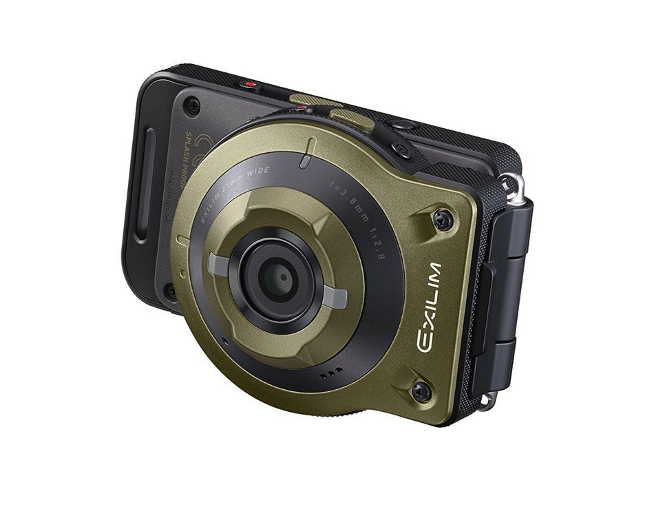 Casio Digital Camera Exilim 14.1m Pixel Camera Unit / Controller Separation Freestyle Camera Green Ex-fr10gn N8