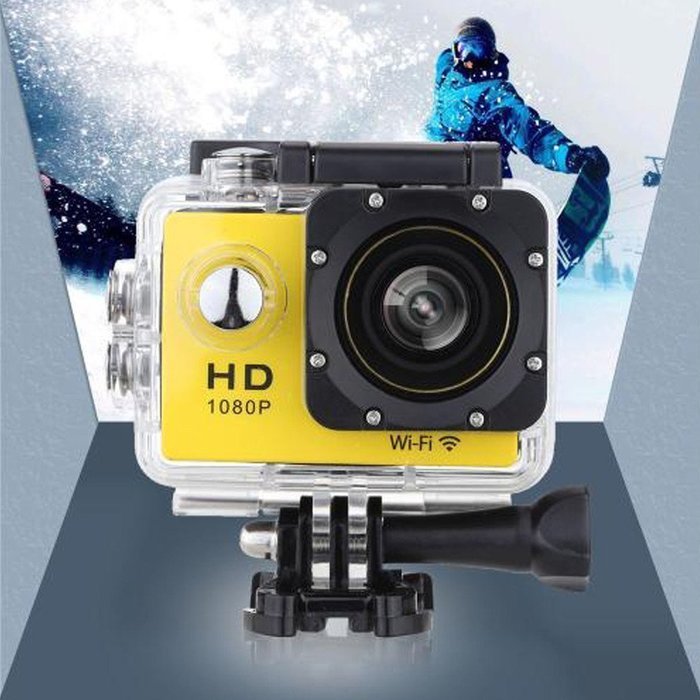 W8 1080P 30FPS 12MP Wifi Waterproof 30M Shockproof 170&deg; Wide Angle 1.5" Screen Outdoor Action Sports Camera Camcorder... N8