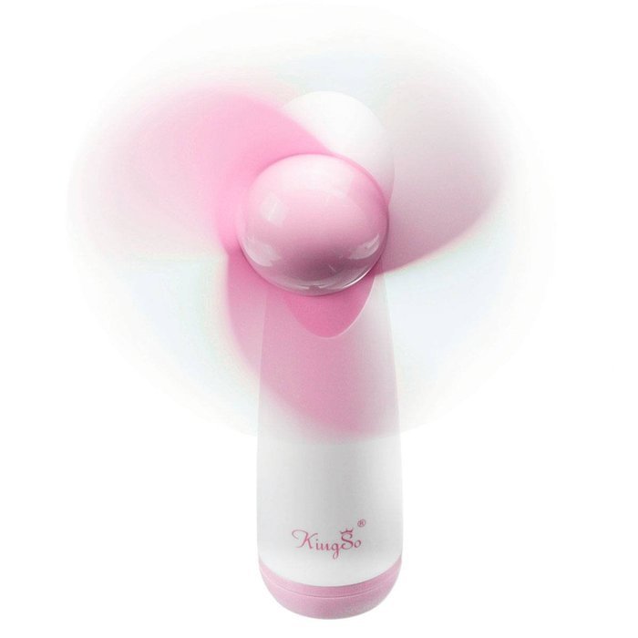 KINGSO Portable Personal Handheld Battery Operated Blower Cooler Mini Fan Green N13