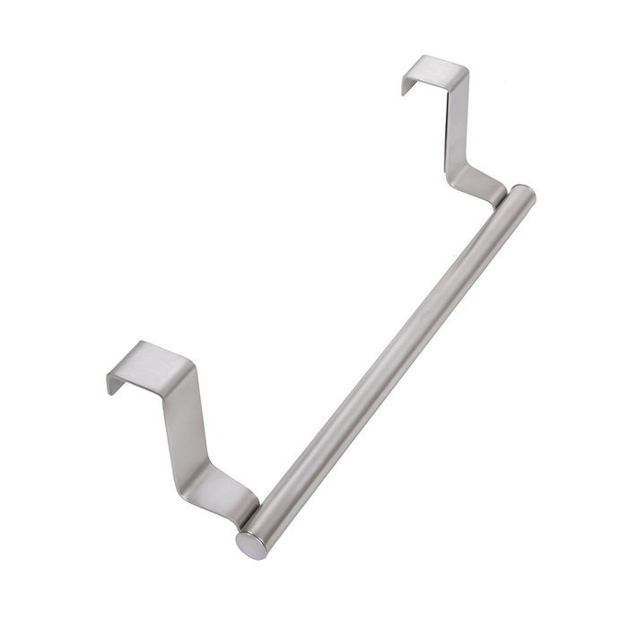 Imiee Forma Over Cabinet 9" Towel Bar Robe Hook , Brushed Stainless Steel N15
