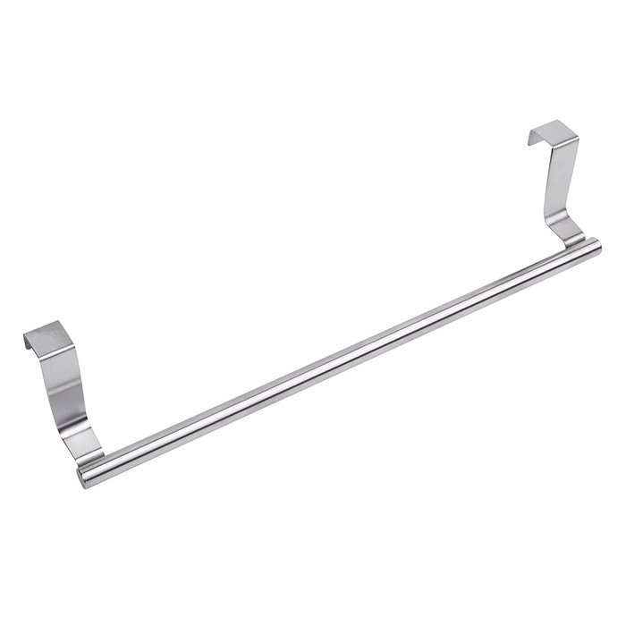 Imiee Forma Over Cabinet 9" Towel Bar Robe Hook , Brushed Stainless Steel N16