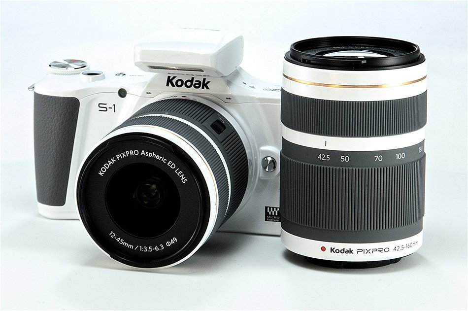 Kodak PIXPRO S-1 Compact System Digital Camera with 12-45mm Lens, 400mm Bonus Lens and 3" Articulating LCD Screen... N26