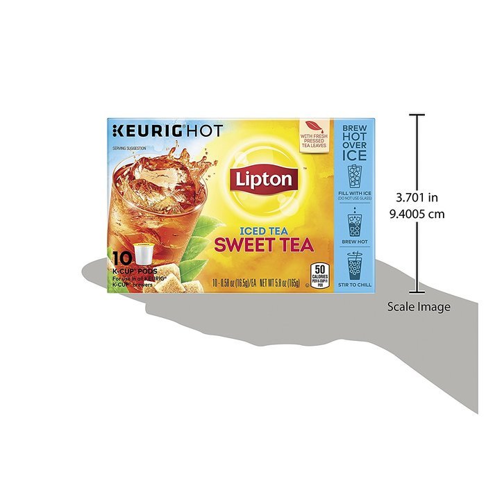 Lipton Iced Tea K-Cups, Iced Tea Sweet Tea 10 ct N8