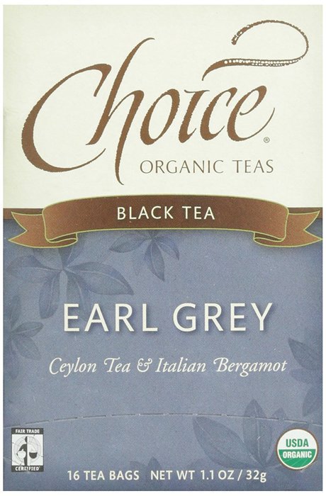 Choice Organic, Earl Grey Tea, 16 ct N3