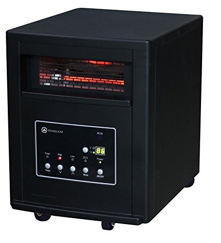 2 x Homegear Pro 1500w Large Room Infrared Space / Cabinet Heater