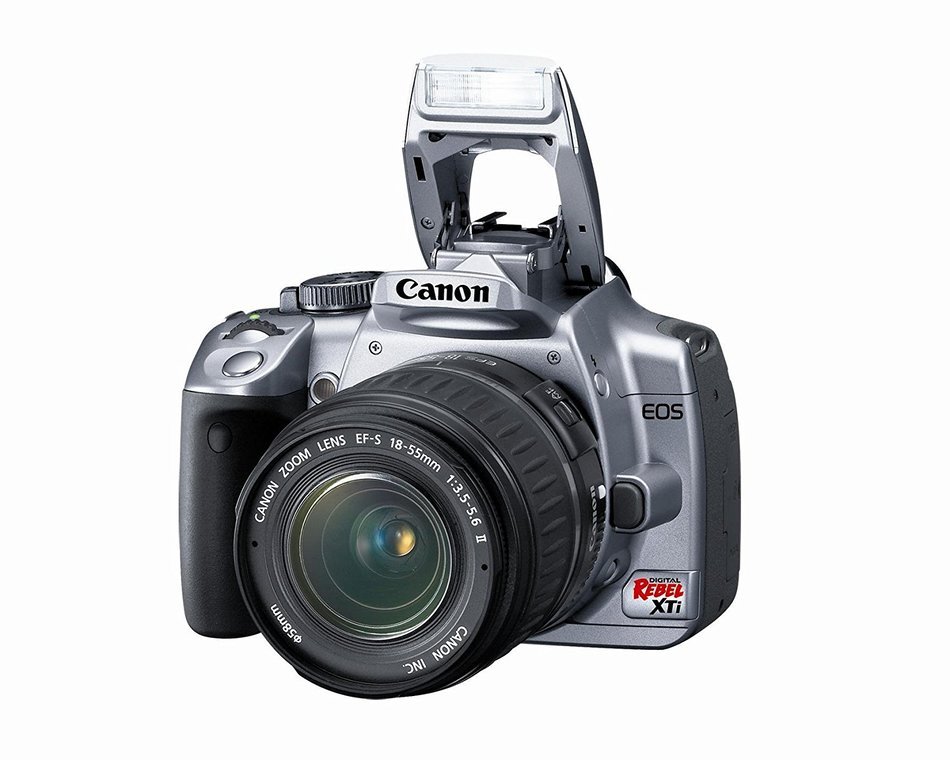 Canon Digital Rebel XTi 10.1MP Digital SLR Camera (Black Body Only)