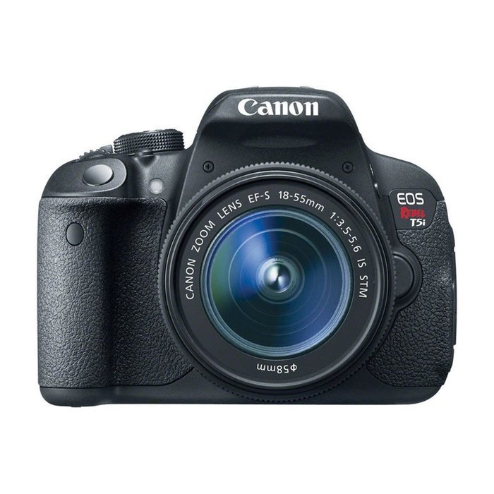 Canon EOS Rebel T5i Digital SLR Camera with Ef-s 18-55mm Is STM + 75-300mm Lens
