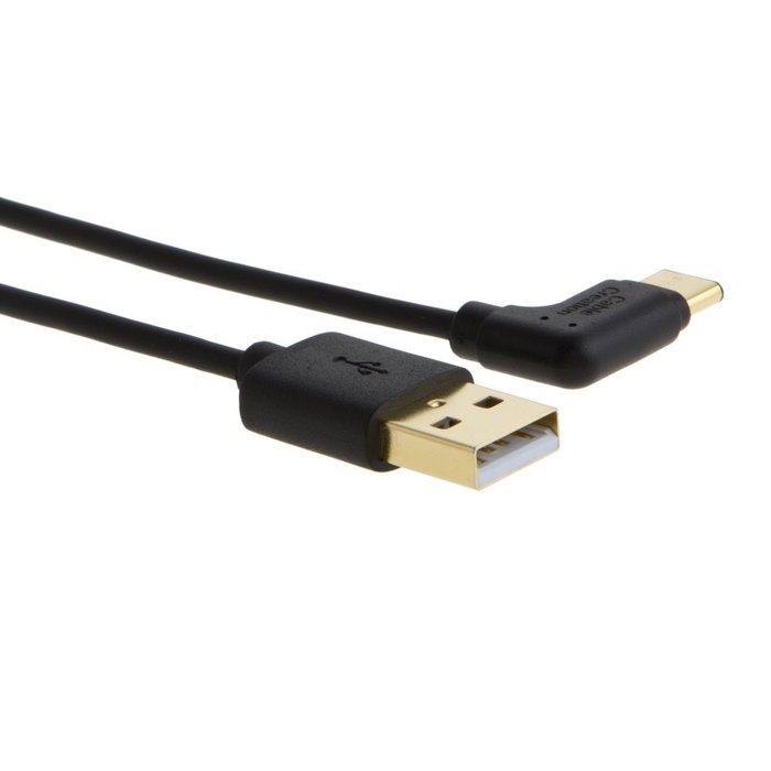 CableCreation Angled Type C (USB-C) to Standard USB 2.0 A Male Cable, USB 3.1 USB-C for Apple The Macbook, Chromebook... N3