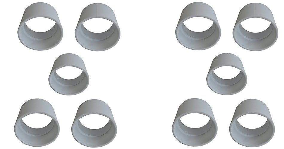 5 Central Vacuum Cleaner Inlet White Low Voltage ZVac Fittings For All Central Vacuum SystemsIncluding: Electrolux... N40