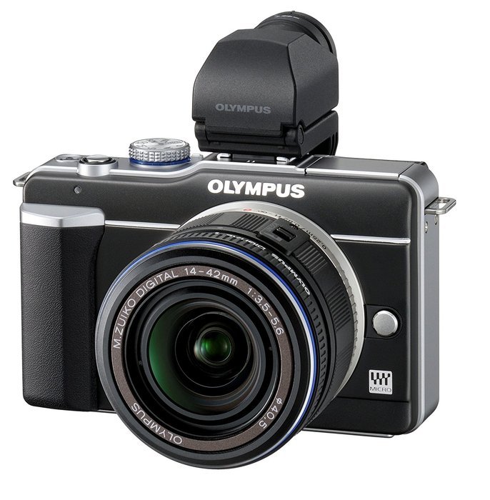 Olympus PEN E-PL1 12.3MP Live MOS Micro Four Thirds Mirrorless Digital Camera with 14-42mm f/3.5-5.6 Zuiko Digital... N2