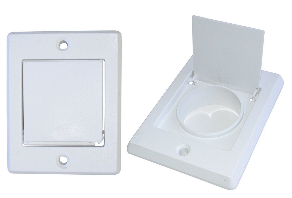 5 Central Vacuum Cleaner Inlet White Low Voltage ZVac Fittings For All Central Vacuum SystemsIncluding: Electrolux... N45