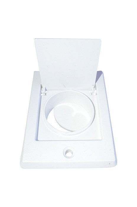 5 Central Vacuum Cleaner Inlet White Low Voltage ZVac Fittings For All Central Vacuum SystemsIncluding: Electrolux... N46