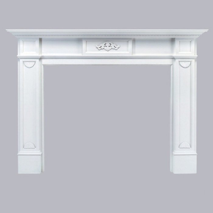 Pearl Mantels Monticello Wood Fireplace Mantel Surround, 72W x 8D x 53H inches N2