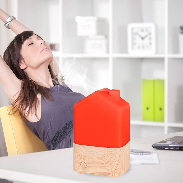 DDSKY Ultrasonic Aromatherapy Essential Oil Diffuser Humidifier RGB LED Light Auto Change Purifier Nebulizer N5