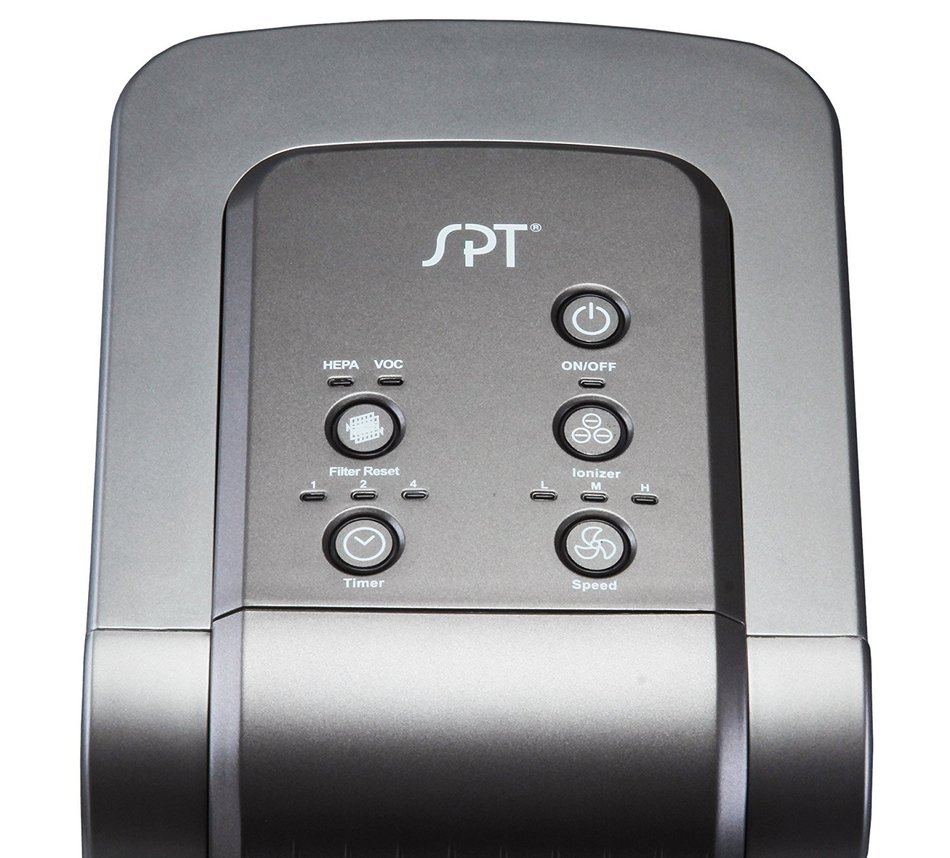SPT AC-2062 Tower HEPA/VOC Air Cleaner with Ionizer N3