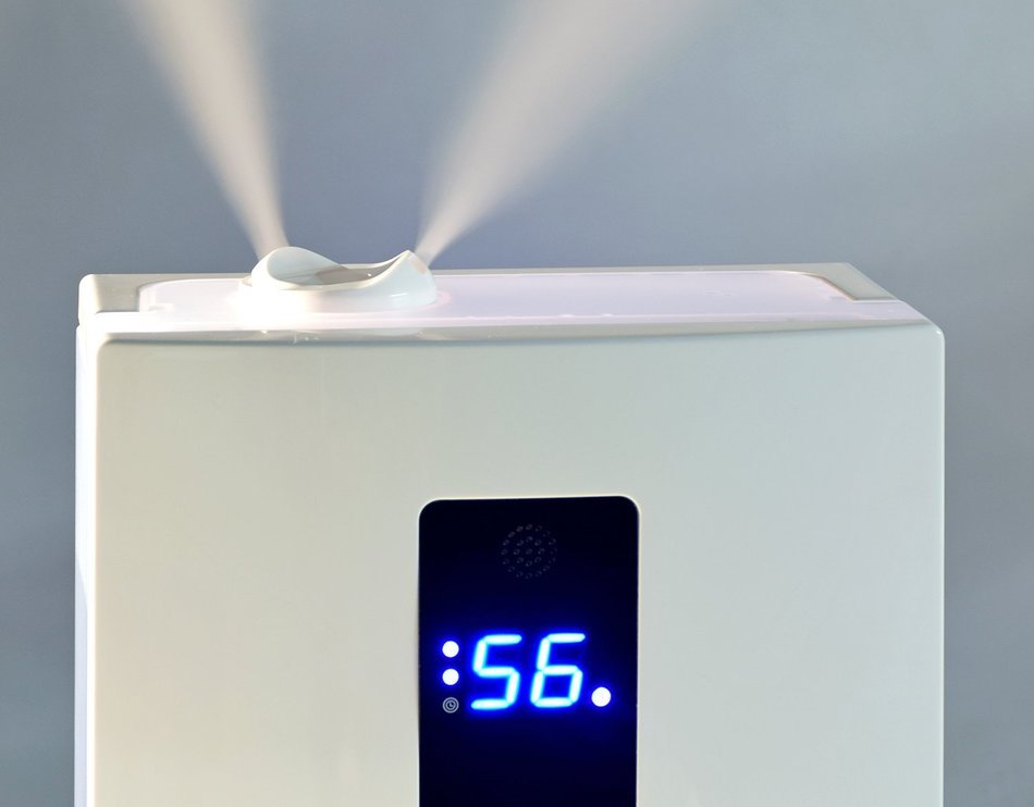 Digital Humidifier with LED Display Ultrasonic Cool & Warm Mist with Digital Humidity, Mist Level Control & Timer... N6