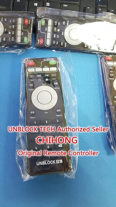 unblock tech TVBOX original remote controller. support all UBOX models such as S900 Pro S800 S800PLUS H800