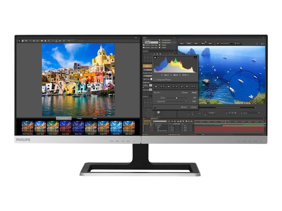 Philips 277E6QDSD 27 Class IPS LED Monitor w/ MHL-HDMI N2