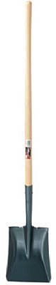 Ames True Temper 158140066 Long-Handle Square Point Shovel with Lacquered Handle N2