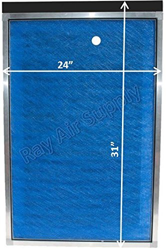 Dynamic Air Cleaner Replacement Filter Pads 24 x 31 Refills (3 Pack)