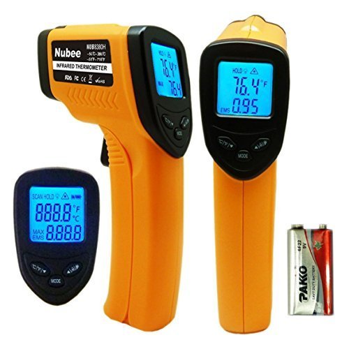 Laser LCD Digital IR Infrared Thermometer Temperature Meter Gun Point -50~330 Degree Non-Contact Thermometer,...