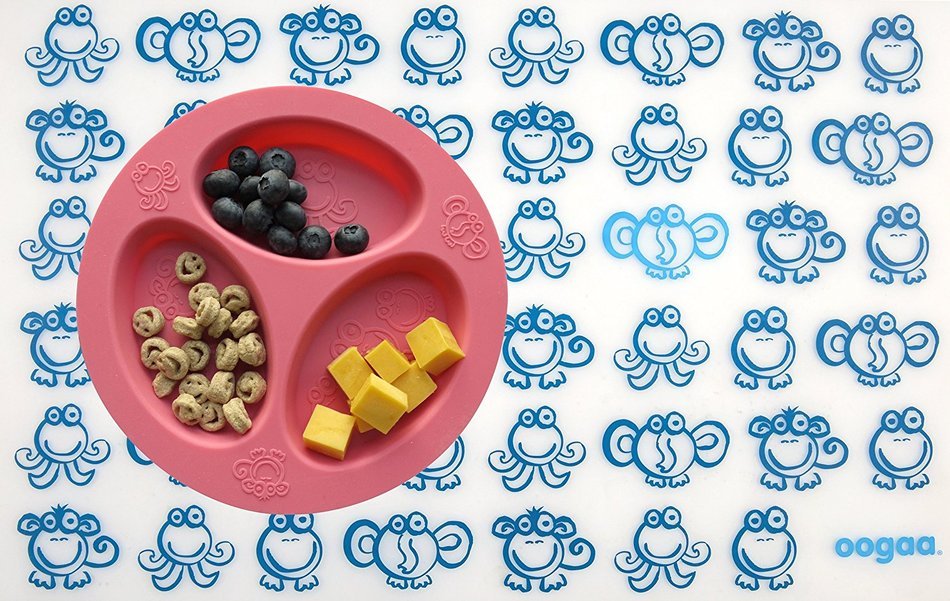 oogaa Silicone Placemat, Blue N17