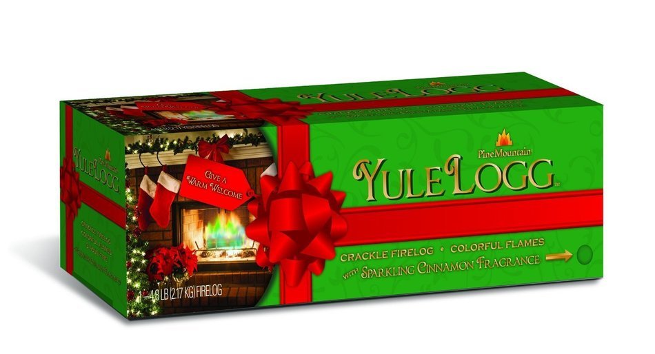 (2 Pack)-Yule Logg with Sparkling Cinnamon Fragrance, 4.8 pounds each