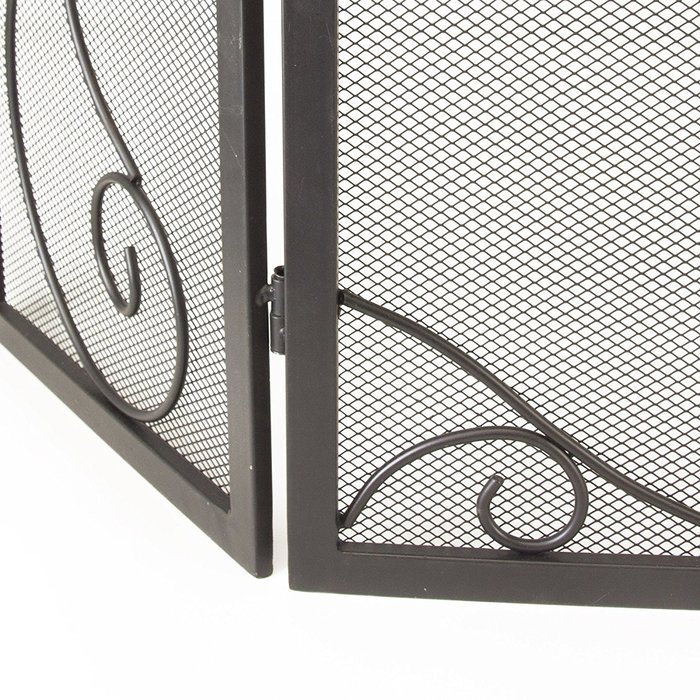 Pleasant Hearth FA995S Iris Scroll Fireplace Screen