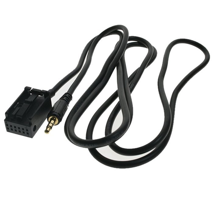 Audio Aux Male 3.5mm In Car Cable for BMW Z4 E83 E85 E86 X3 Mini Cooper