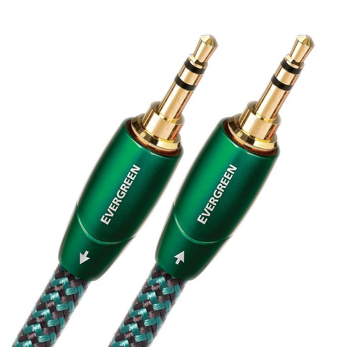 Audioquest Evergreen Audio Interconnect 1.0m (3 feet 4 inches) 3.5mm to 3.5mm